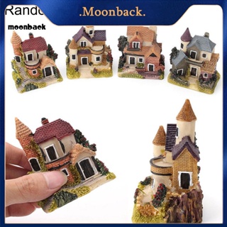 &lt;moonback&gt; บ้านจิ๋ว นางฟ้า สวน ไมโคร ภูมิทัศน์ ตกแต่งบ้าน เรซิน หัตถกรรม ตกแต่ง