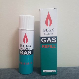 Gas แก๊สกระป๋อง Buga แก๊สเติม แก๊สเติมไฟแช็ค กระป๋องแก๊สพกพา BUGA FLAME Gas Refill