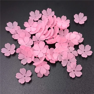 กลีบดอกไม้ 5 กลีบ แฮนด์เมด 50 ชิ้น สําหรับทําเครื่องประดับ ต่างหู ช่อดอกไม้ DIY