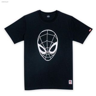 เสื้อยืดแขนสั้นจัดส่งเฉพาะจุด จัดส่งในกรุงเทพฯMarvel Men UV Sensitive spider-man T-Shirt - เสื้อยืดผู้ชายลายสไปเดอร์แมน