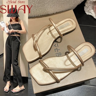 SWAY  รองเท้าแตะ ผู้หญิง เกาหลี แฟชัน รองเท้าส้นสูง เกาหลี  ins สไตล์เกาหลี พิเศษ Stylish B28F01B 36Z230909