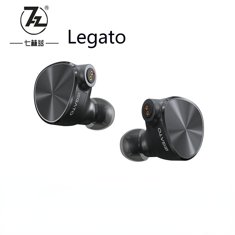 7hz Legato หูฟังไดนามิกคู่ IEMs / ประสิทธิภาพสูง N52 แม่เหล็กเจาะเบสเสียงแหลม HiFi หูฟังอินเอียร์ แบ
