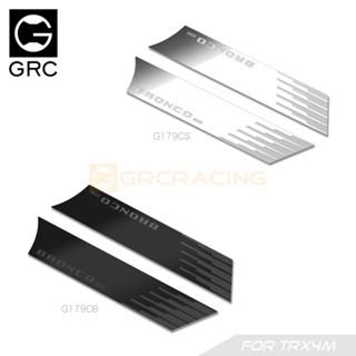 Grc กรอบสเตนเลส โลหะ ป้องกันด้านข้าง อุปกรณ์เสริม สําหรับรถบังคับ TRX4M BRONCO #G179cs / B