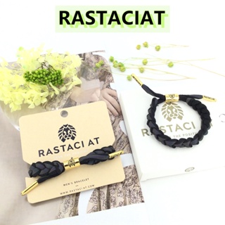 Rastaclat สร้อยข้อมือถัก สะท้อนแสง สีดํา พร้อมกล่อง หลากสี เชือกผูกรองเท้า สิงโต สําหรับผู้หญิง ผู้ชาย สายรัดข้อมือถักเปีย คลาสสิก