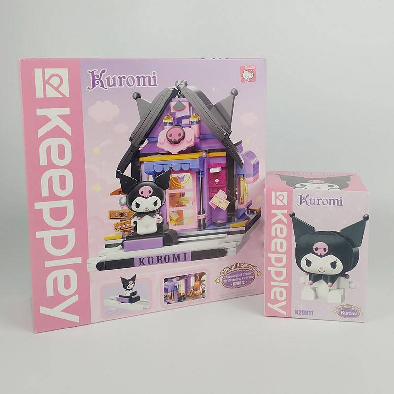 Keepplay Sanrio Kuromi House Building Blocks Bricks Toy Figure Ornament 469385