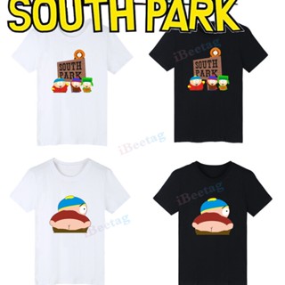 เสื้อยืดแขนสั้นลําลอง พิมพ์ลายอนิเมะ South Park Game Eric.cartman ทรงหลวม ไซซ์ XS-4XL