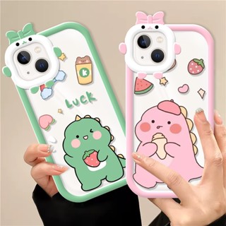 เคสโทรศัพท์มือถือ ลายไดโนเสาร์น้อยน่ารัก สําหรับ VIVO Y17 Y12 Y15 Y93 Y91 Y95 Y77 Y76 Y72 Y70 Y51 Y52S Y31S Y50 Y30 Y35 2022 Y15A 10Pro Y20