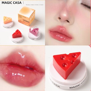 Magic CASA ลิปสติก ลิปบาล์ม ชีส เปลี่ยนสีได้ ให้ความชุ่มชื้น