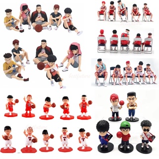 ฟิกเกอร์การ์ตูนอนิเมะ SLAM DUNK Sakuragi Hanamichi Figma ของเล่นสําหรับเด็ก 5 ชิ้น ต่อชุด