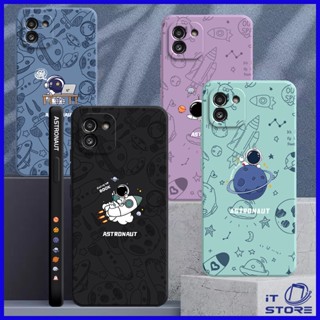 เคส Samsung A03 Soft Case Creative เคสซัมซุง A03 Case Silicone Case เคสซัมซุง A03 Astronaut Case Cartoon Case 2C-SS