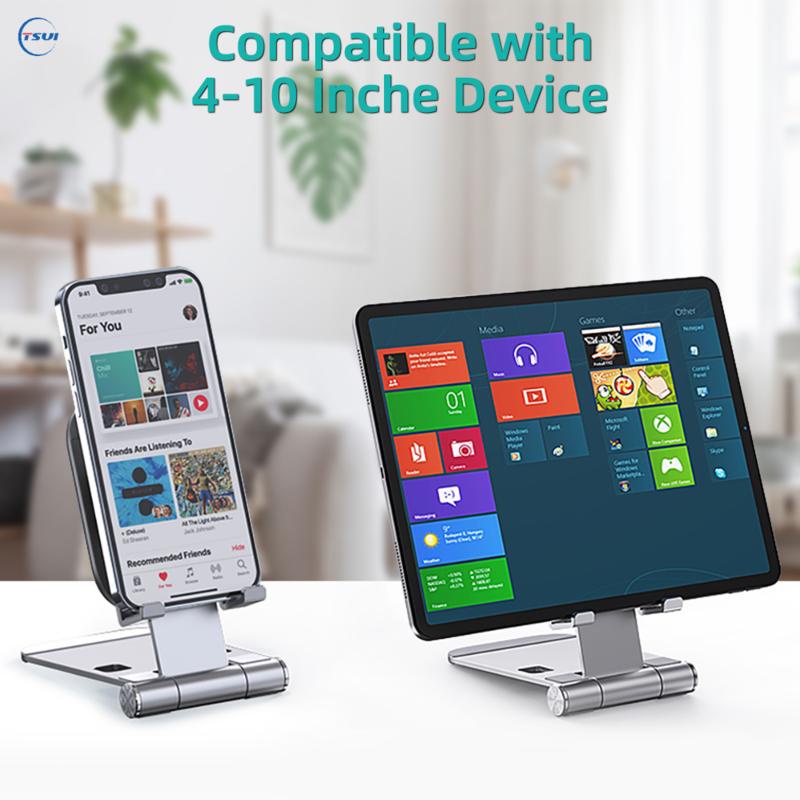 ขาตั้งโทรศัพท์มือถือ อลูมิเนียม ปรับได้ สําหรับ Apple iPhone 14 Plus 13 12 Mini Pro Max Pro - รูปที่ 7