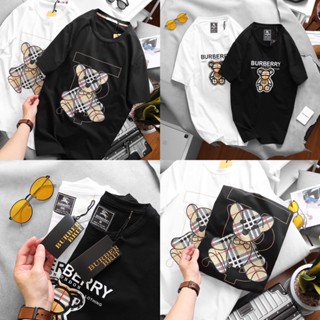 [Official]เสื้อยืด Burberry  ️| เสื้อยืดแบรนด์เนม | เสื้อยืดคอกลม