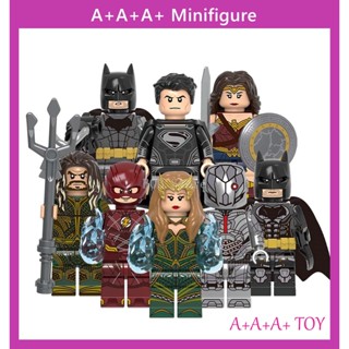 ฟิกเกอร์ตัวต่อ Justice League Superman Mera X0312 ของเล่นสําหรับเด็ก