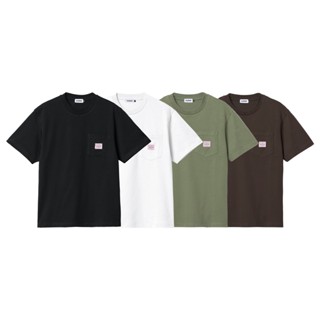 เสื้อยืดผ้าฝ้ายพิมพ์ลายLivefolk - Pocket Unisex Oversized T-Shirt