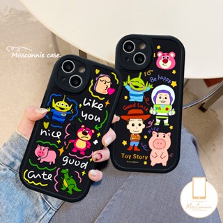 เคสโทรศัพท์มือถือ ลายการ์ตูนเอเลี่ยน Toy Story น่ารัก สําหรับ Oppo A57 A17 A15 A17K A16 A54 A5 A9 A5s A74 A78 A12 Reno 5F 8T 7 8 5Z 5 7Z A96 A58 A7 A55 A1K A16K A95 A3S A77s A16E A31 A76 A16s เคสนิ่ม ลายหมู