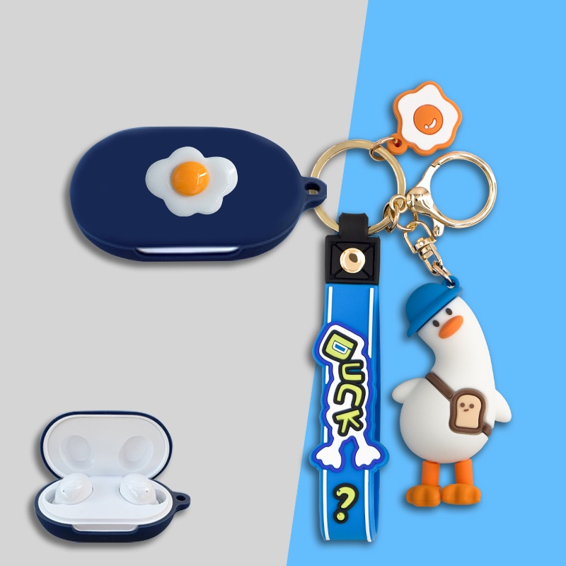 Anker Soundcore Sport X10 Protective Case Cartoon Burger Keychain Pendant Soundcore Sport X10 Silico