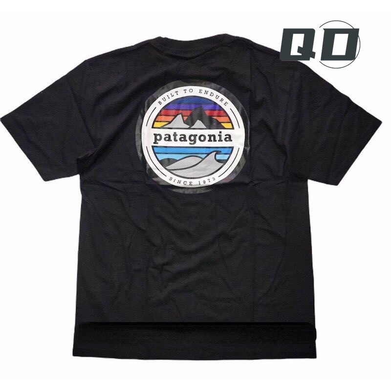 #ถูกสุด พร้อมส่ง เสื้อ Patagonia เสื้อยืด Patagonia  สตรีทโอเวอร์ไซส์ T-shirt