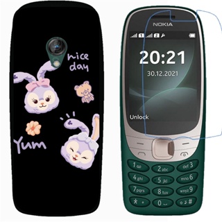 Nokia 6310 2021 เคสกันกระแทก TPU การ์ตูน ซิลิโคน ป้องกัน เคสโทรศัพท์ ด้านหลัง พร้อมเมมเบรน กันระเบิด ป้องกันหน้าจอ ฟิล์มนิ่ม