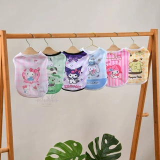 🇹🇭พร้อมส่ง🇹🇭 💟🐶🐱🇹🇭พร้อมส่ง🇹🇭 เสื้อแขนกุด ลาย การ์ตูน สุดน่ารัก for pet เสื้อผ้าสัตว์เลี้ยง สุนัข หมา แมว