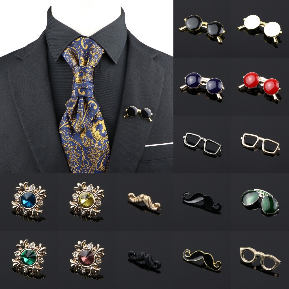 Zonfaz แฟชั ่ นเนคไทเข ็ มกลัด Pins สําหรับผู ้ ชายชุดเสื ้ อคอปก Pin ความแปลกใหม ่ Chic เข ็ มกลัด Retro งานแต ่ งงานอุปกรณ ์ เสริมของขวัญ