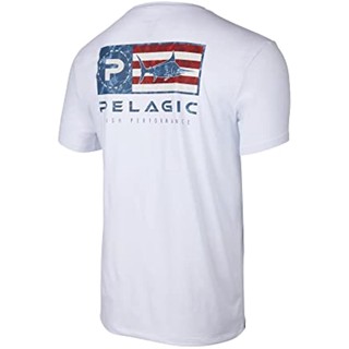 Pelagic Stratos Icon เสื้อตกปลา แขนสั้น ประสิทธิภาพสูง กันแดด UPF50+