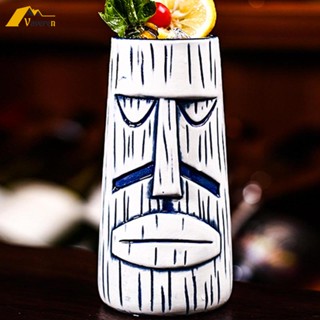 [Vaveren] Tiki ชุดแก้วมักเซรามิก สําหรับค็อกเทล Punch Pina Colada เครื่องดื่ม