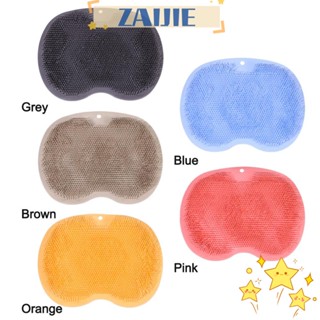 Zaijie24 แปรงทําความสะอาดเท้า แผ่นอาบน้ํา นวดเท้า