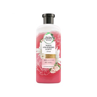 Herbal Essence เฮอร์บัล เอสเซ้นส์ คอนดิชั่นเนอร์ ไวท์ สตรอเบอรี่ แอนด์ มิ้นต์ 400 มล.