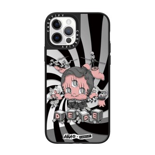 Dede Burble by ABAO Artist Casetify เคสโทรศัพท์มือถือแบบแข็ง เคลือบกระจก สําหรับ iPhone 14 13 12 11 Pro Max Plus