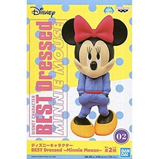 Minnie Mouse ของแท้ JP - Best Dressed Banpresto [โมเดล Disney]