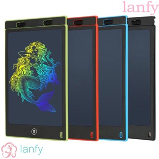 Lanfy กระดานวาดภาพ พร้อมปากกาดิจิทัล LCD ของขวัญวันเกิด สําหรับเด็ก