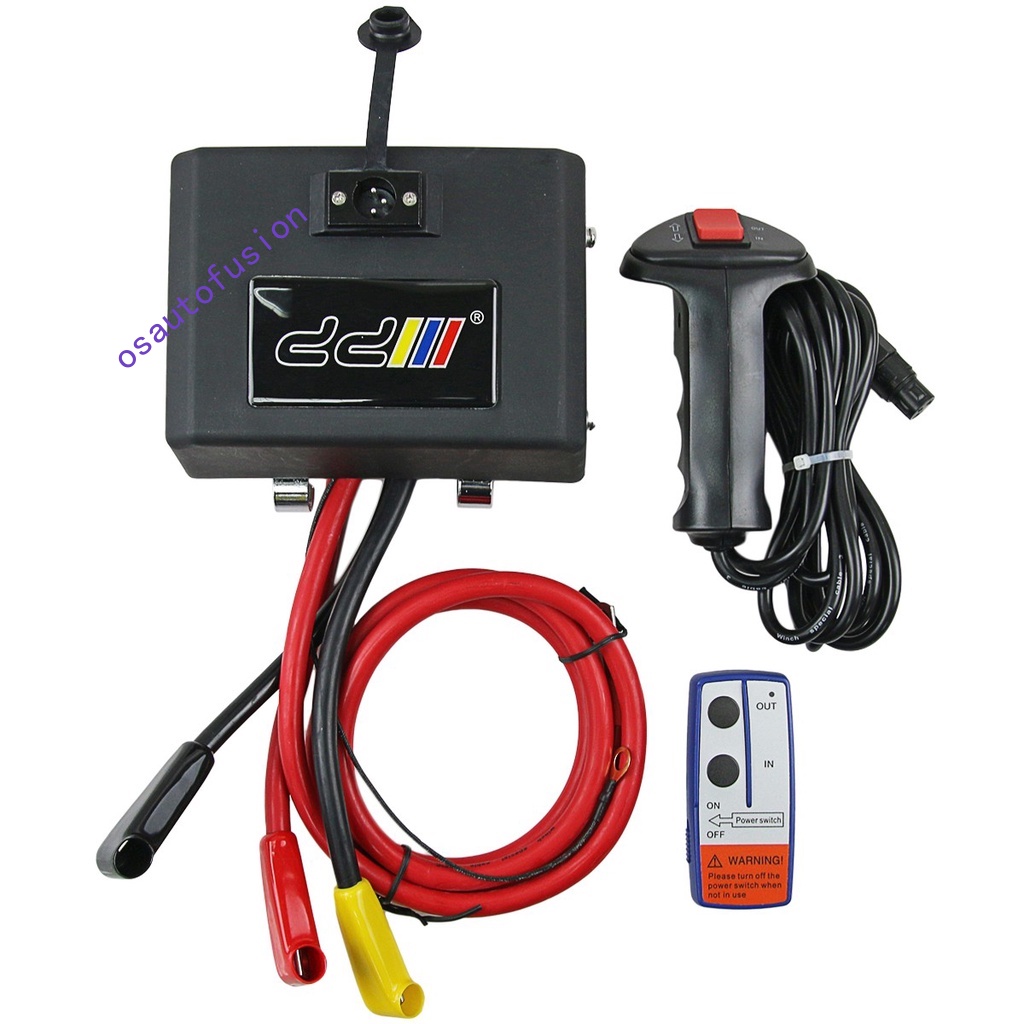 Warn Tmax Iron Man Runva DD Winch 12 V/24 V ไฟฟ้า Winch รีเลย์ Solenoid ควบคุมกล่องสูงสุด 15000lbs เ