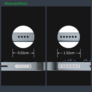 Newsandthen สติกเกอร์ตาข่าย ป้องกันฝุ่น สําหรับติดหูฟัง ลําโพง โทรศัพท์มือถือ 8 ชิ้น