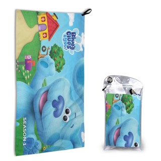 Blues Clues ผ้าขนหนูนุ่ม ดูดซับน้ําได้ดี แห้งเร็ว สําหรับเด็ก และผู้ใหญ่ 40x80 ซม.