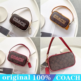 COACH CB851 JAMIE wristlet กระเป๋ากล้องมินิ/กระเป๋าคลัทช์/กระเป๋าไพ่นกกระจอกใต้วงแขน