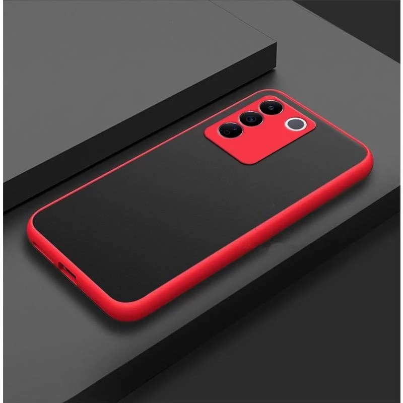 ส่งด่วน เคสผิวด้าน ตรงรุ่น สำหรับ VIVO V27 5G/V27PRO/V29/V21/V23 5G/V23E/V25/V29/V20/V20SE/V20PRO เคสกันกระแทก 025