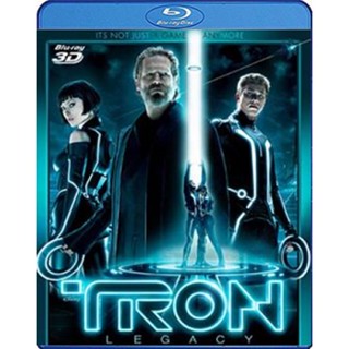 แผ่น Bluray หนังใหม่ Tron Legacy (2010) ทรอน ล่าข้ามอนาคต 3D (เสียง Eng DTS-HD HR/ไทย | ซับ Eng/ไทย) หนัง บลูเรย์