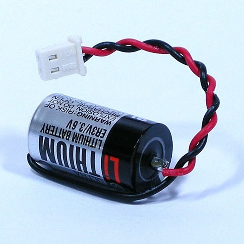 YTH 1pce ER3V 1/2AA 3.6V PLC แบตเตอรี่ลิเธียม