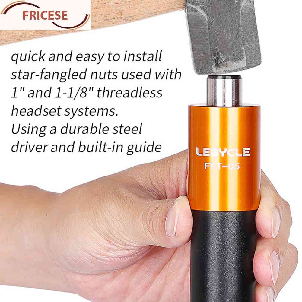 Lebycle Star Nut Setter ชุดติดตั้งถ้วยคอตะเกียบหน้าจักรยานเสือภูเขา