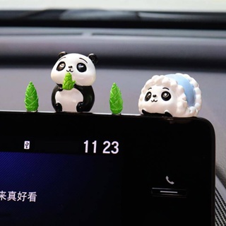 Cute Little Panda Car Decoration Supplies Ornament Goddess Doll Internet Celebrity Vehicle Center Console Furnishings Car Accessories wNUq