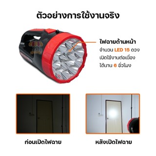 ไฟฉาย Flashlight ไฟฉาย ไฟส่องกบ YD-888 หลอด LED ไฟเอนกประสงค์ ไฟฉายเดินป่า ไฟฉายชาร์จไฟ ไฟฉายพกพา ใช้งานในที่มืด