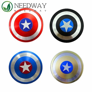 Needway ของเล่นสปินเนอร์ โลหะ รูปกัปตันอเมริกา มาร์เวล สไปเดอร์แมน คลาสสิค คลายเครียด