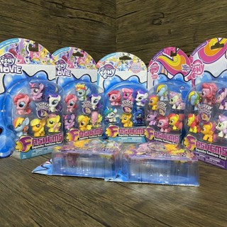 ของแท้ MASHEMS My Little Pony Mystery Box Pinch Music Decompression Vent Set Beach Cute Desktop Decoration Anime Merchandise Birthday Gift Pony Figure