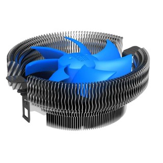 พัดลม CPU ระบายความร้อน Cooling fans (ใบพัดดำ) ชุดพัดลม INTEL แถมซิลิโคน COOLER CPU2DAY