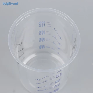 BDGF Professional ถ้วยผสมสี 6100ml 10/50 ชิ้นพลาสติก Calibration หม้อสําหรับ Auto Body Shop และ House Renovation TH