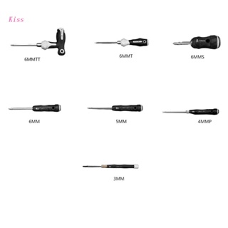 Kiss ไขควง ด้ามจับสั้น ขนาดเล็ก ถอดออกได้ ปรับได้ สําหรับซ่อมแซม
