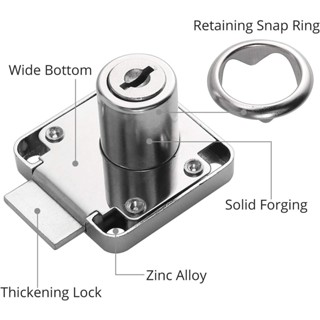 The Lock กุญแจลิ้นชัก กุญแจตู้เสื้อผ้า กุญแจ ล็อกลิ้นชัก ล็อคลิ้นชัก ล็อคบานตู้ ล็อคประตูตู้ข้างเตียง ล็อค