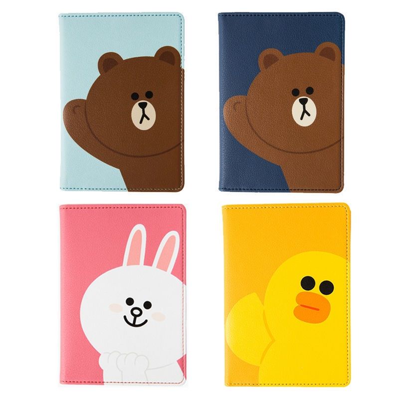 กระเป๋าใส่หนังสือเดินทาง หนัง PU อเนกประสงค์ แบบพกพา สไตล์เกาหลี
