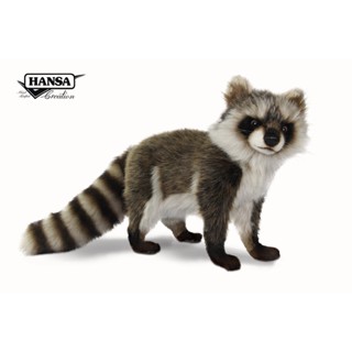 7494 ตุ๊กตาแรคคูน Raccoon Standing Hansa Creation