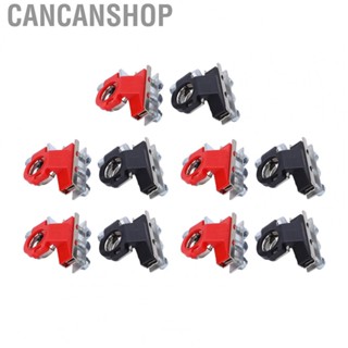 Cancanshop 5 Pairs  Terminals Clamps Car  Cable Terminal Brass Galvanized